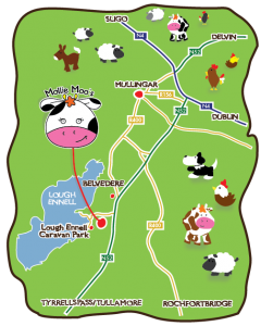 Directions to Mollie Moo's Pet Farm & Playground, Mullingar, Co Westmeath